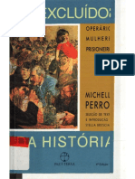 Os Excluídos Da História - Operários, Mulheres e Prisioneiros - Michelle Perrot