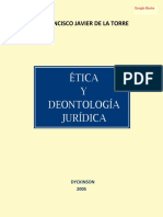 Etica y Deontologia Juridica