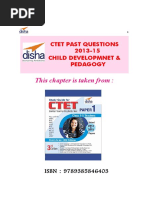 Download Disha Publication CTET Paper Child Development Pedagogy Past Questions by Ajeet Singh Rachhoya SN319124230 doc pdf