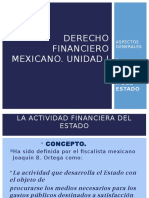 Derecho Financiero Mexicano