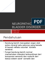 Neuropathic Bladder Disorder