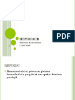 Presentasi Tinjauan Pustaka Kasus Hemoroid