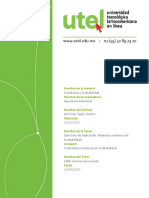 Tarea 4.-Distribución de Probabilidad Continua