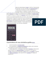 Historia y características de las primeras calculadoras gráficas