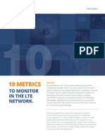 10 Matrices to Monitor in LTE Network