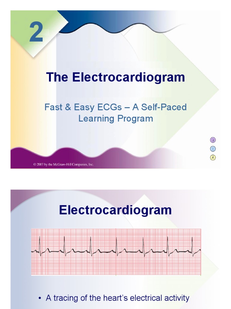 ECG Fast and Easy | PDF | Electrocardiography | Physiology