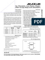 High-Output-Drive, Precision, Low-Power, Single-Supply, Rail-to-Rail I/O Op Amps With Shutdown