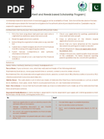 Scholarship Application Form (USAID)