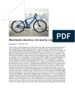 Bicicletele Electrice