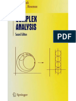 Complex Analysis (Text Book) Final Year PDF