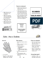 Brochure Scabies (Filipino)