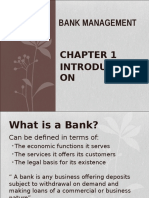 CHAPTER 1-Bank Management
