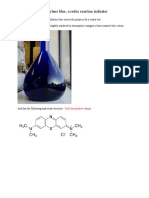 Test For Oxidative or Reducing Agent