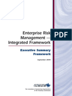 Enterprise Risk Management-Integrated Framework