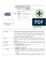 SOP Identifikasi Kebutuhan Dan Tanggapan Masyarakat Terhadap Mutu Pelayanan