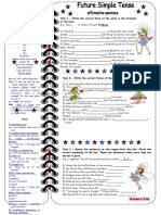 Future Simple Tenseaffirmative Sentences With Grammar Key BW