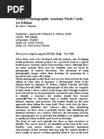 Download Rohens Photographic Anatomy Flash Cards - 2008 Masternikos by pisoanca SN31916494 doc pdf