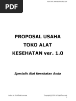Download Proposal Usaha Toko Alat Kesehatan by Dokter Jualan SN319167121 doc pdf