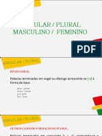 Singular Plural Masc.fem