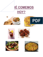 ¿Qué Comemos Hoy? Libro PDF