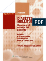 Diabetes Mellitus Guia Para El Manejo Del Paciente. Holmes