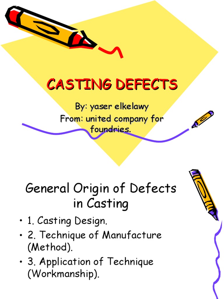 Casting Defects PDF Casting (Metalworking) Industries