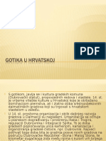 Gotika U Hrvatskoj