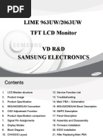 Proiect LIME 963UW 2063UW Training Manual ENG 0128