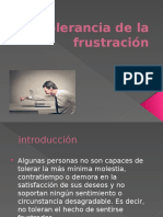 Tolerancia de La Frustración