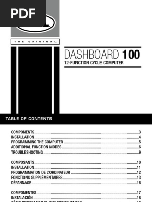 bell dashboard 100