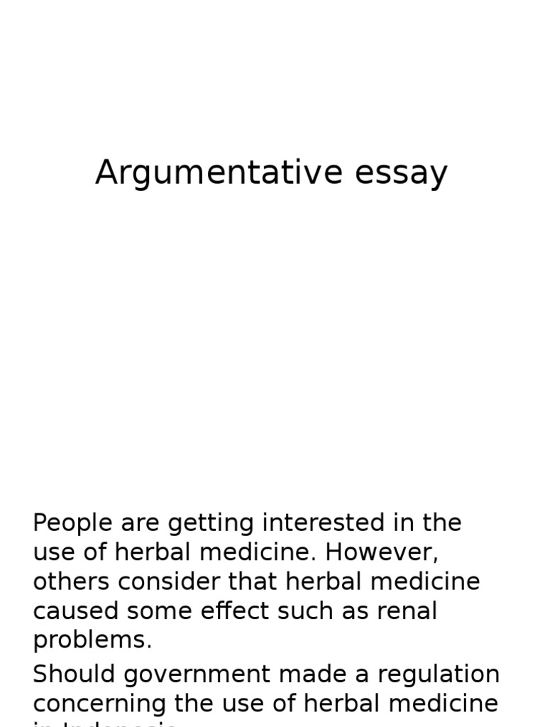 Thesis herbal medicine picture