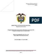 Rutaapropiacindeticeneldesarrolloprofesionaldocenteparaeducacinsuperiormen 110616200341 Phpapp02