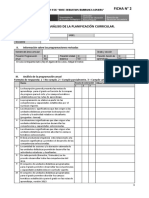 Ficha de Analisis de La Planificación Curricular Ccesa007