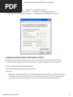 Configuración Router Modem RYGE Modelo ART18CX – VeredanNet