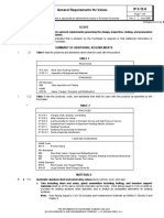 General Requirements For Valves IP 3-12-9: Scope