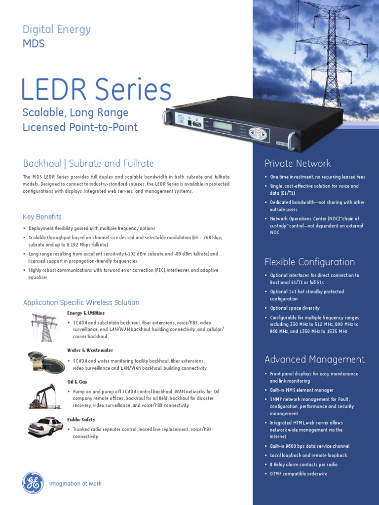 Ledr PDF | PDF | Scada | Decibel