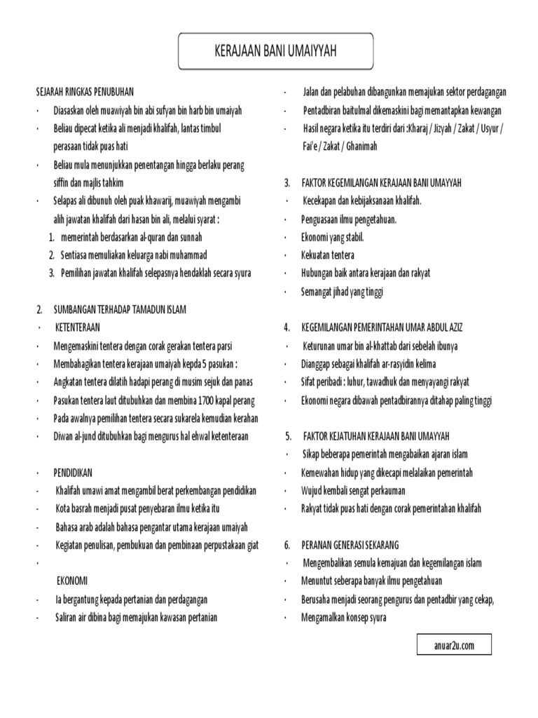 Bani Umayyah Pdf