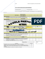 Pauta de Evaluación Exposición Volcanes Del Planeta