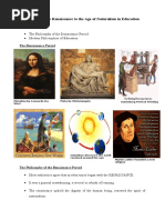 The Renaissance Period in Education