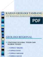 Geologi Tambang PT - WBM