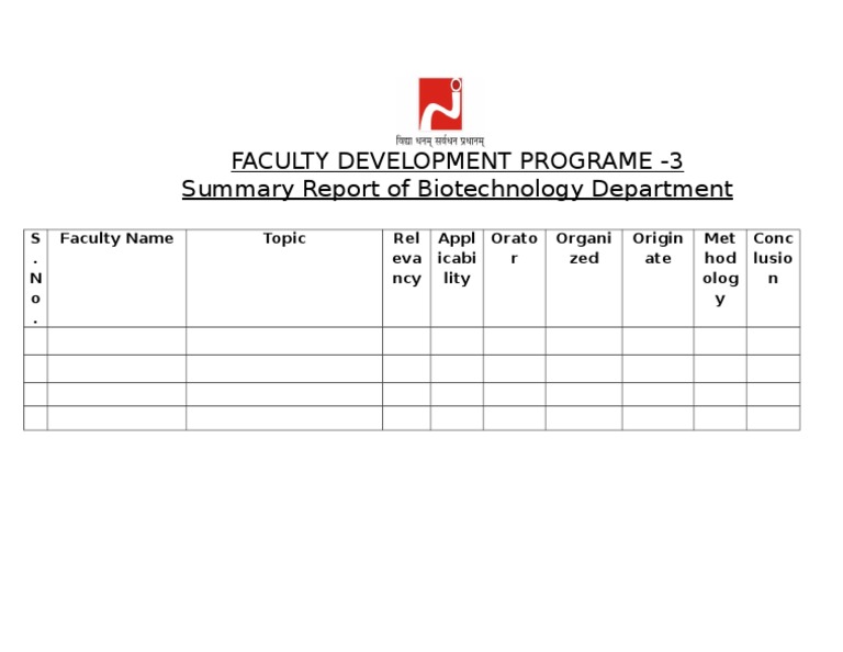 FDP - Director Sir | PDF | Technology & Engineering