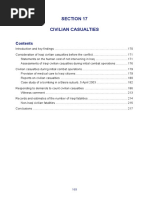 17.0 Civilian Casualties