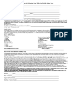 Ggit Medical and Liability Release Form