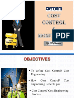 Cost Control & Monitoring