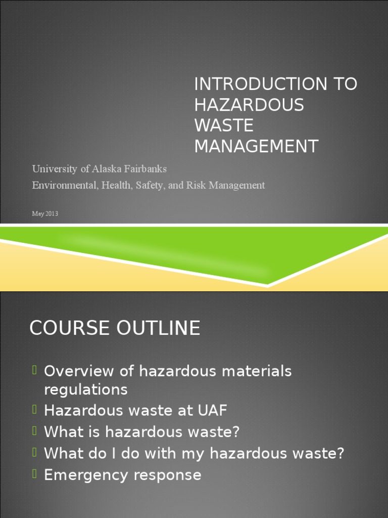 IntrotoHazardousWasteManagement_May2013 (2).ppt Resource