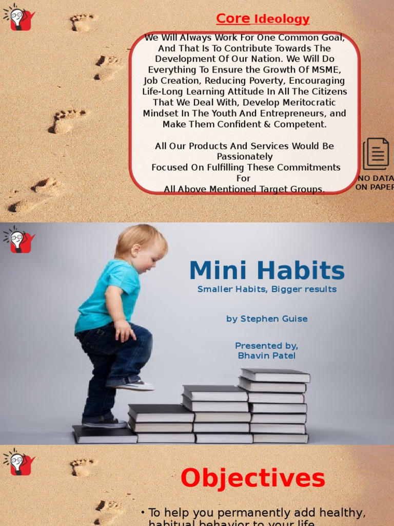 Mini Habits for Personal Growth | PDF | Habits | Self Control