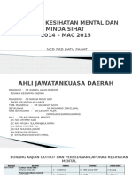 Program Kesihatan Mental 2015