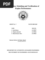 Download Project Report - Engine Simulation using GT Power by Jennifer Douglas SN319220126 doc pdf