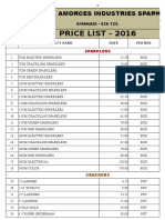 Pricelist Full Final 2016