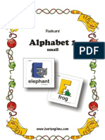 Flashcard Alphabet 1 Small